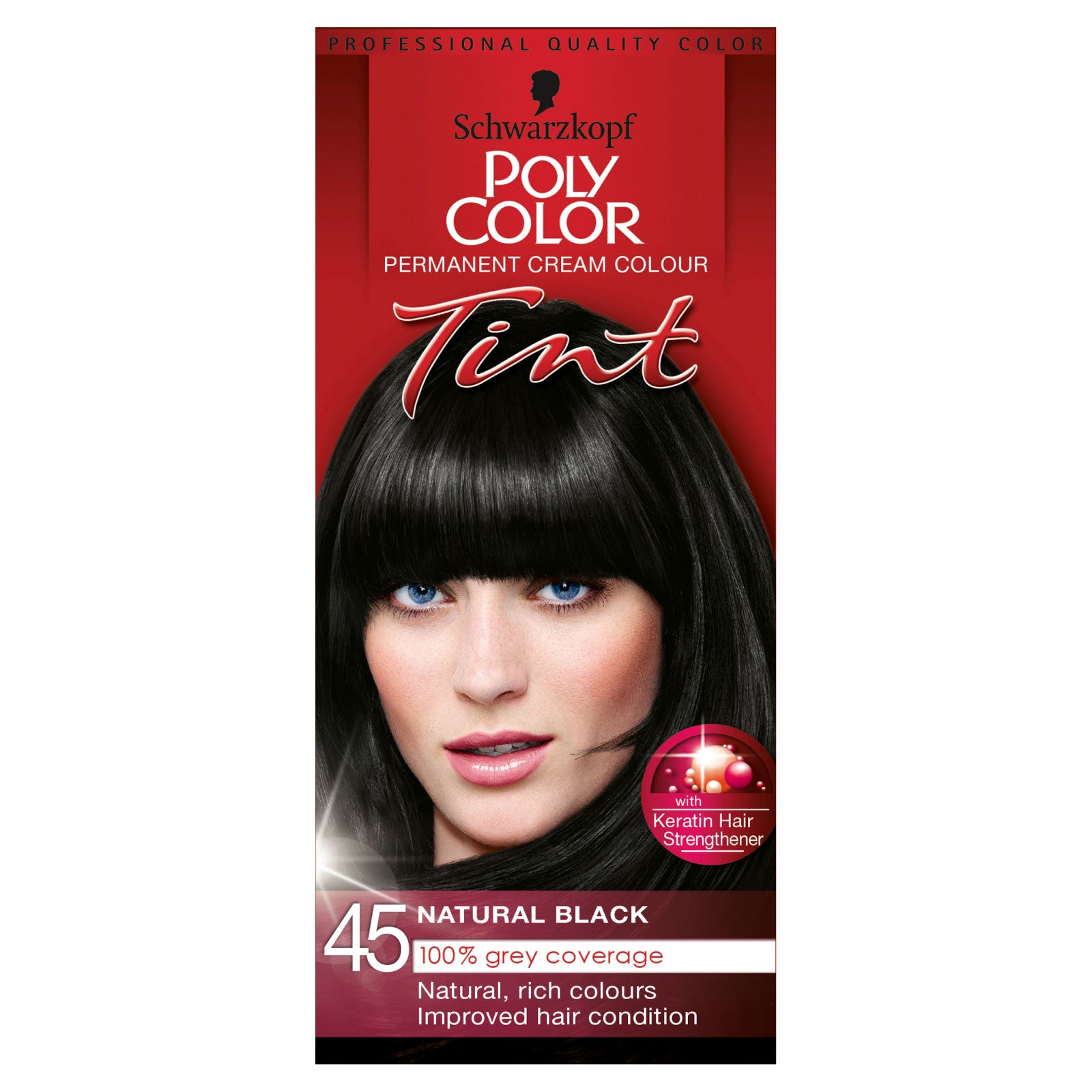 Schwarzkopf Poly Color Tint 45 Natural Black