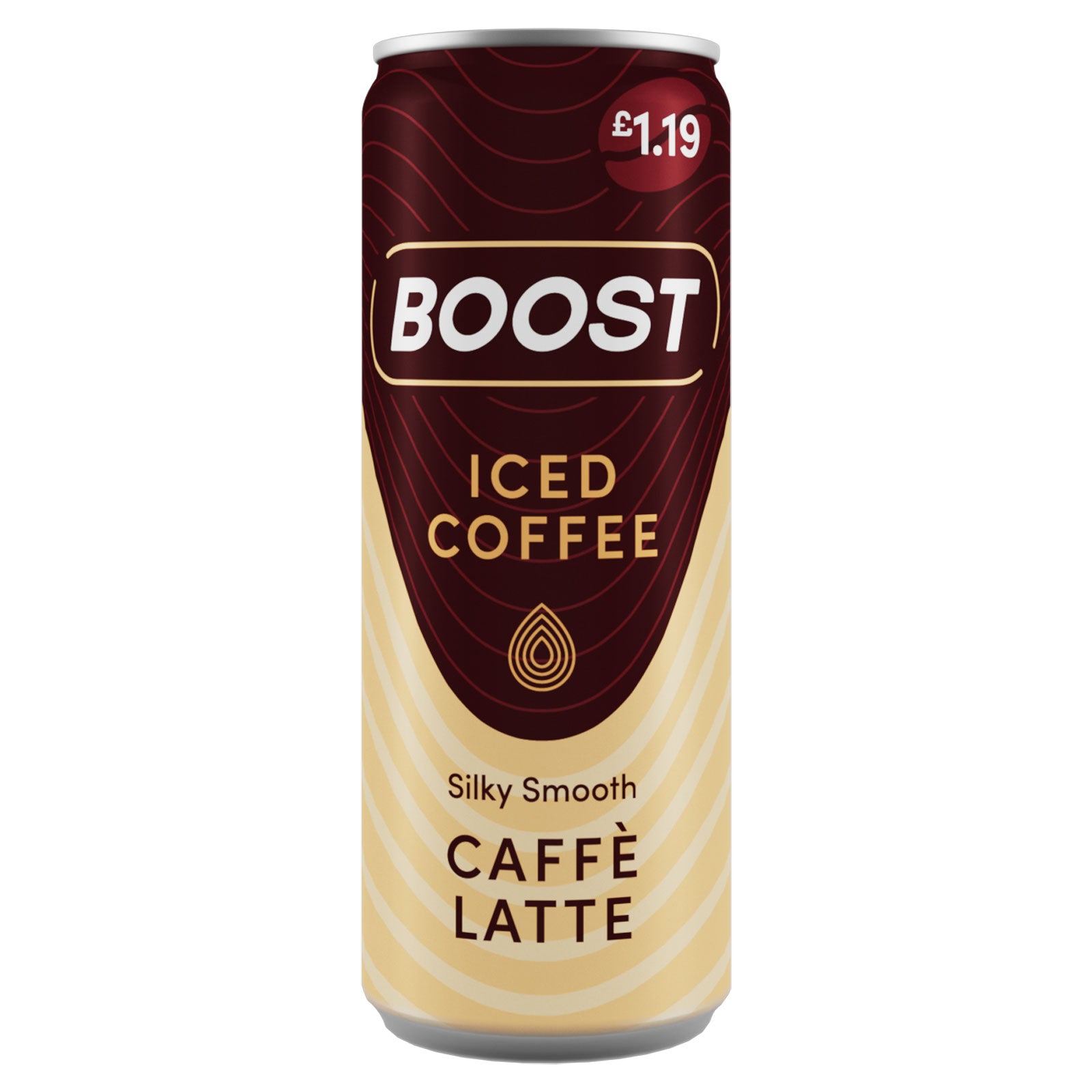 Boost Iced Coffee Silky Smooth Caffe Latte 250ml