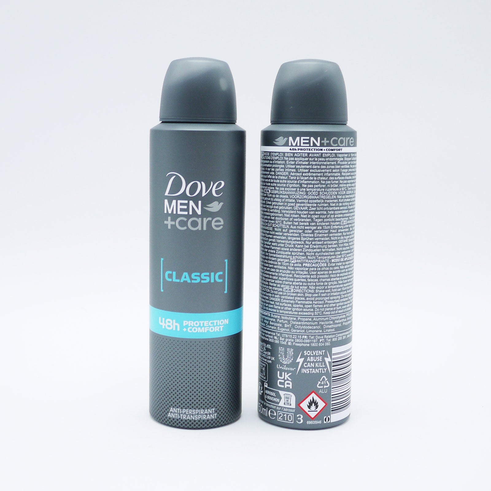 Dove Men Anti Perspirant Aerosol Classic 150ml