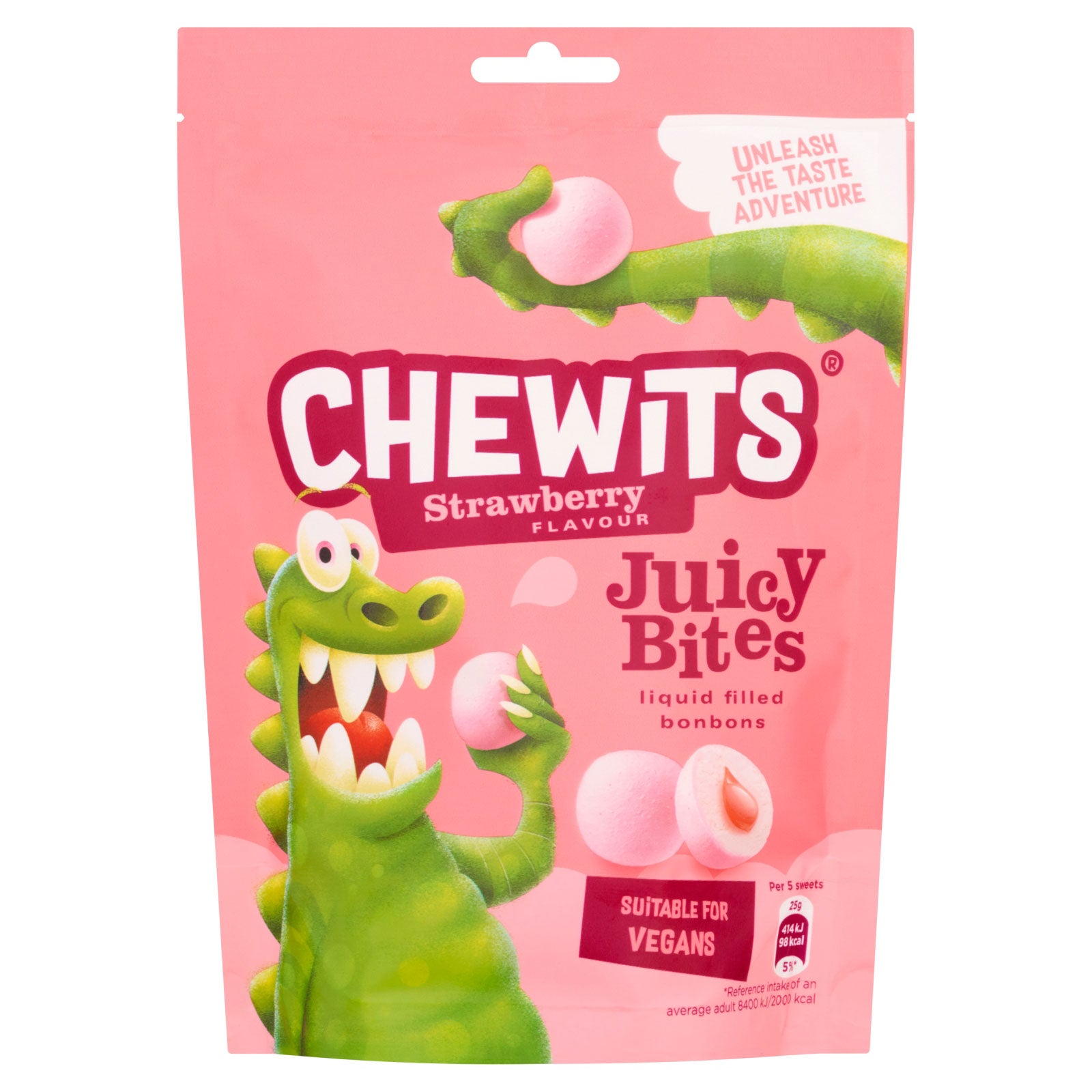 Chewits Strawberry Flavour Juicy Bites 115g