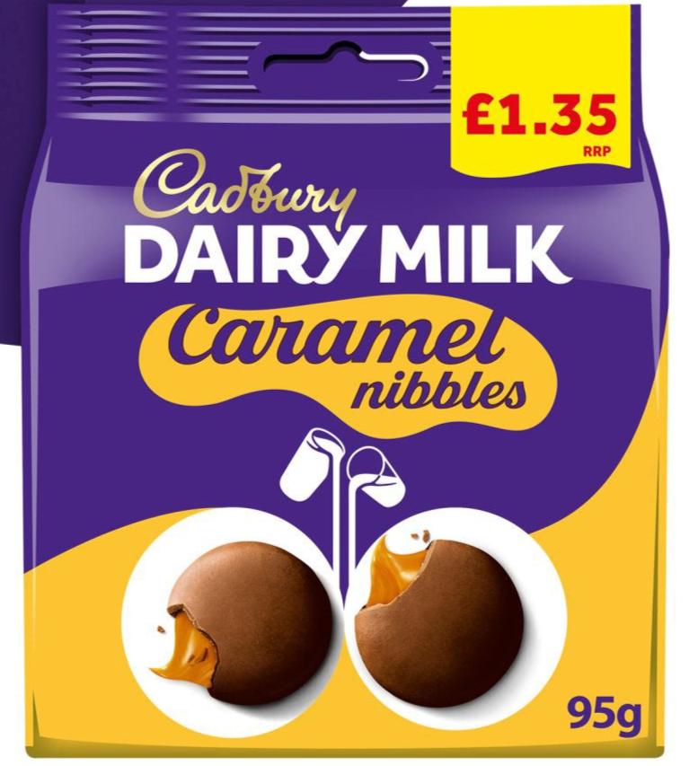 Cadbury Dairy Milk Caramel Nibbles 85g