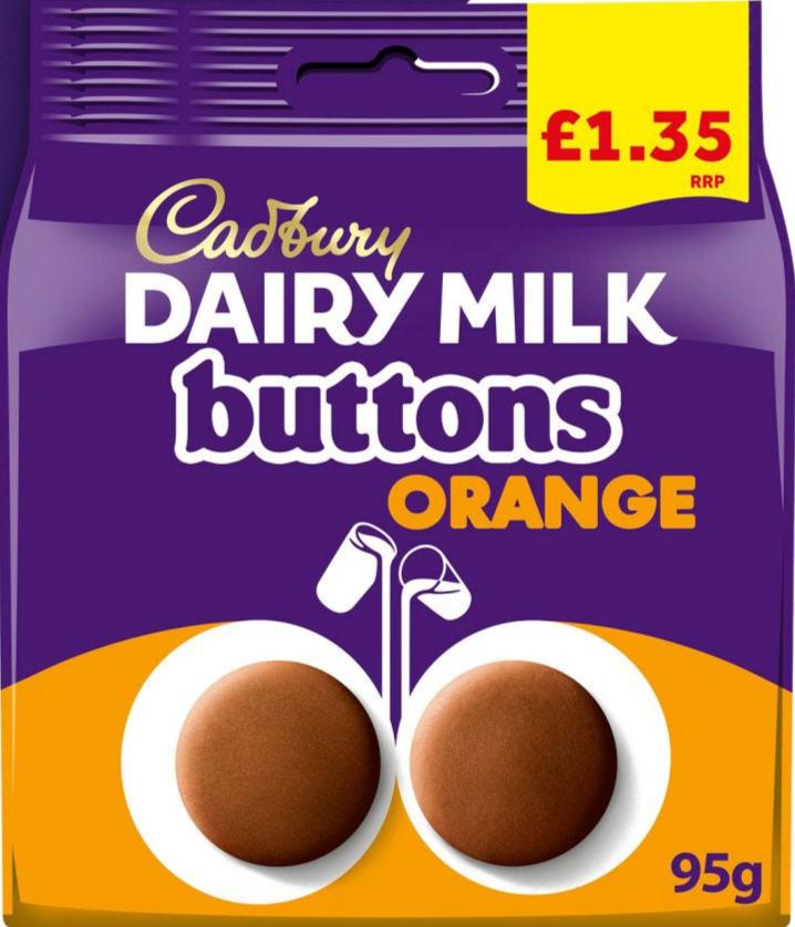 Cadbury Dairy Milk Buttons Orange 85 g