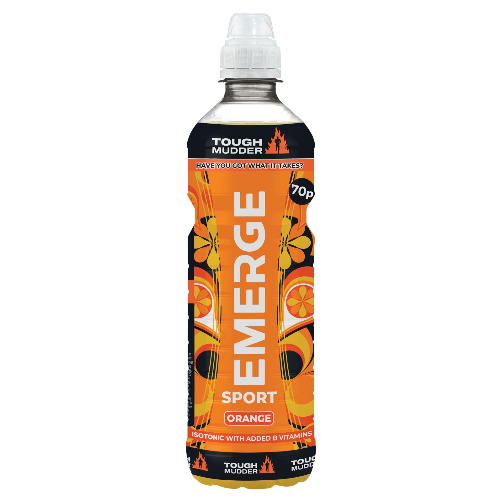 Emerge Sport Orange Tough Mudder Drink 500ml