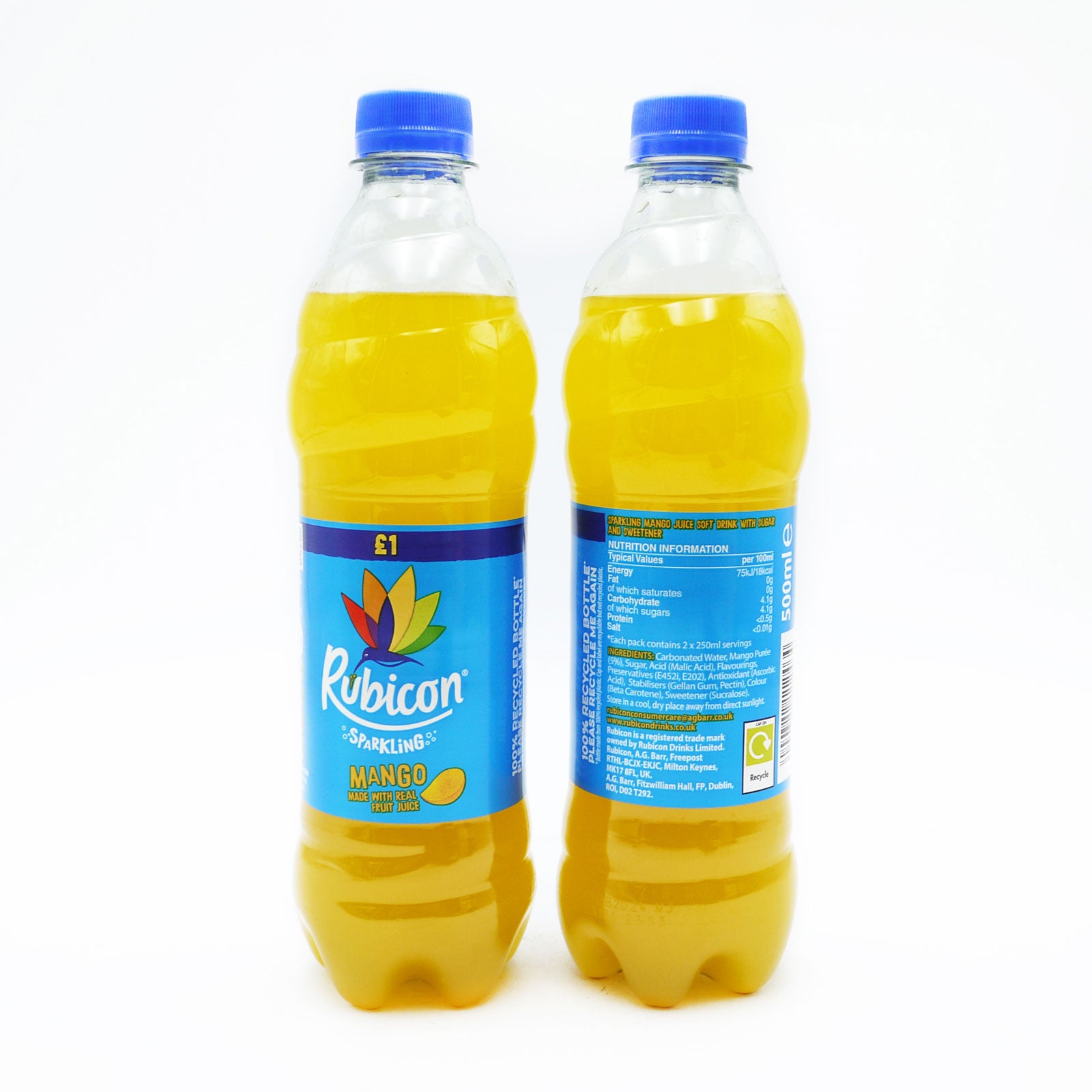 Rubicon Sparking Mango 500ml