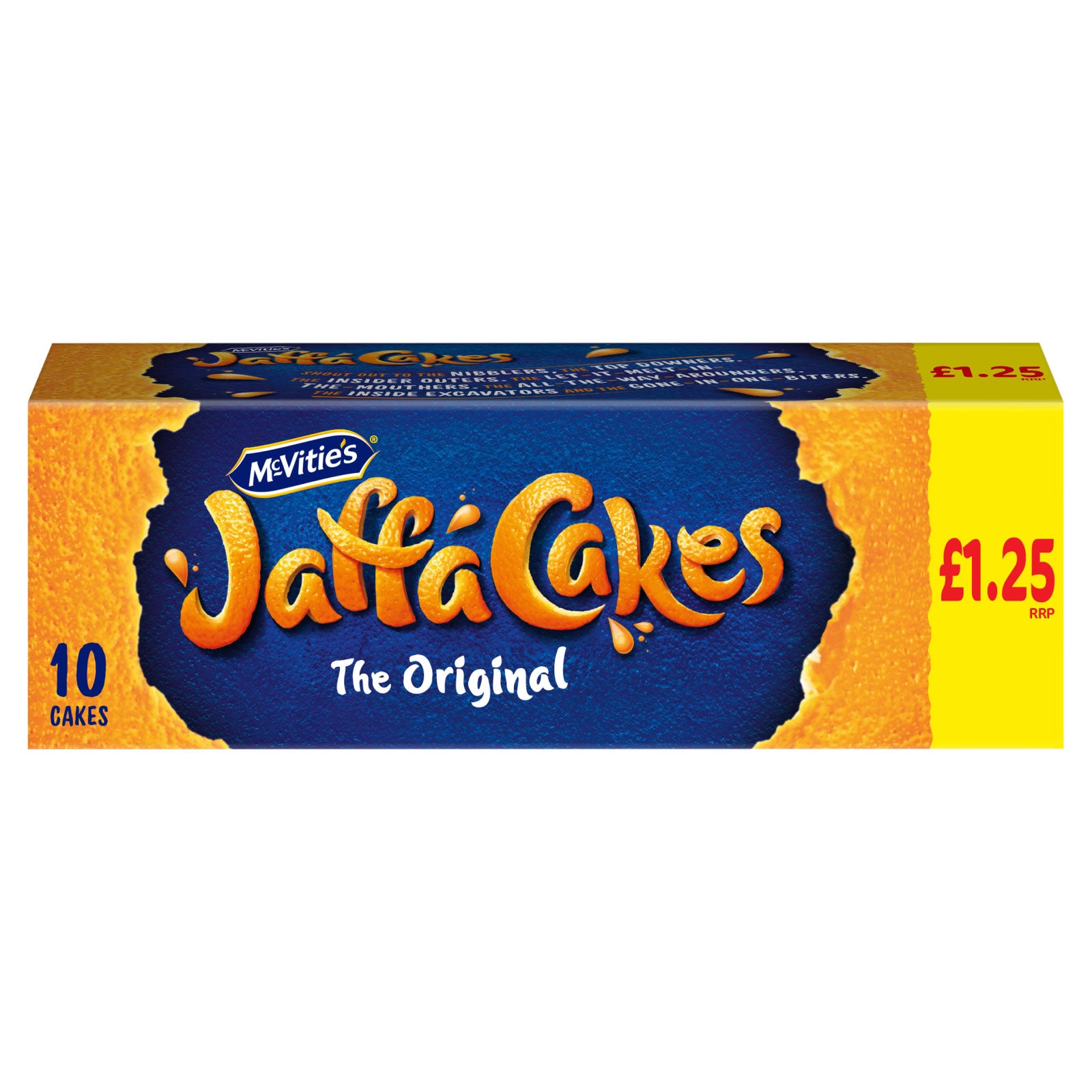 The Original Mc Vities Jaffa Cakes 10 Cakes