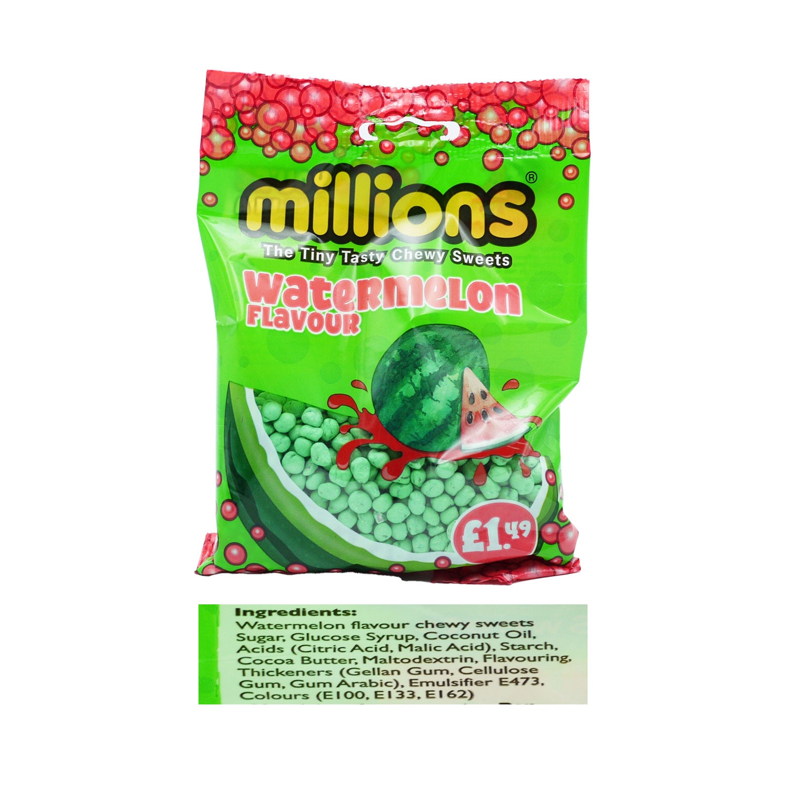 Millions The Tiny Tasy Chewy Sweets 110g