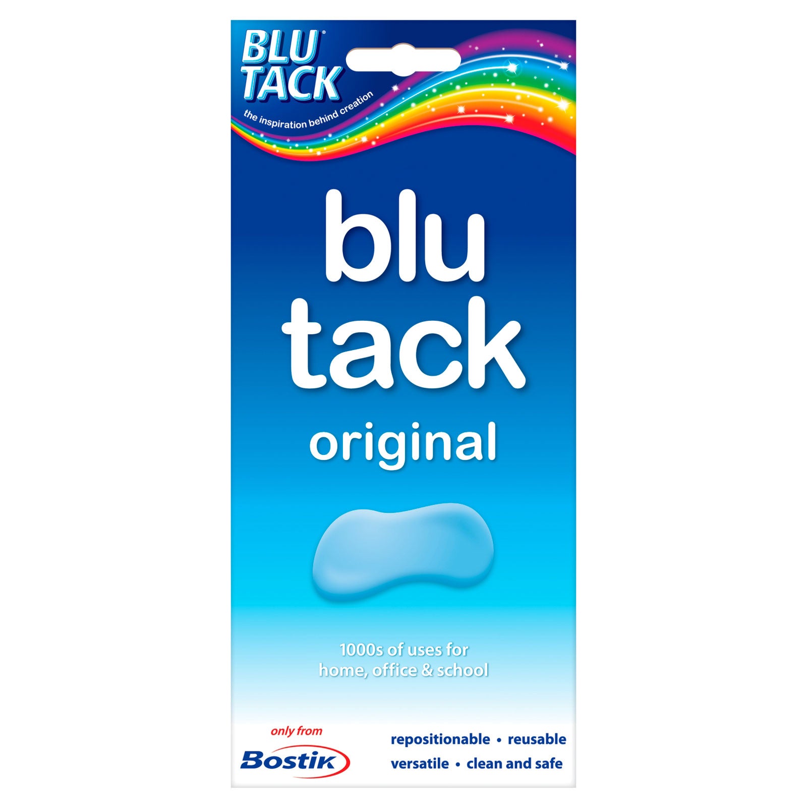 Bostik Blu Tack The Original Reusable Adhesive