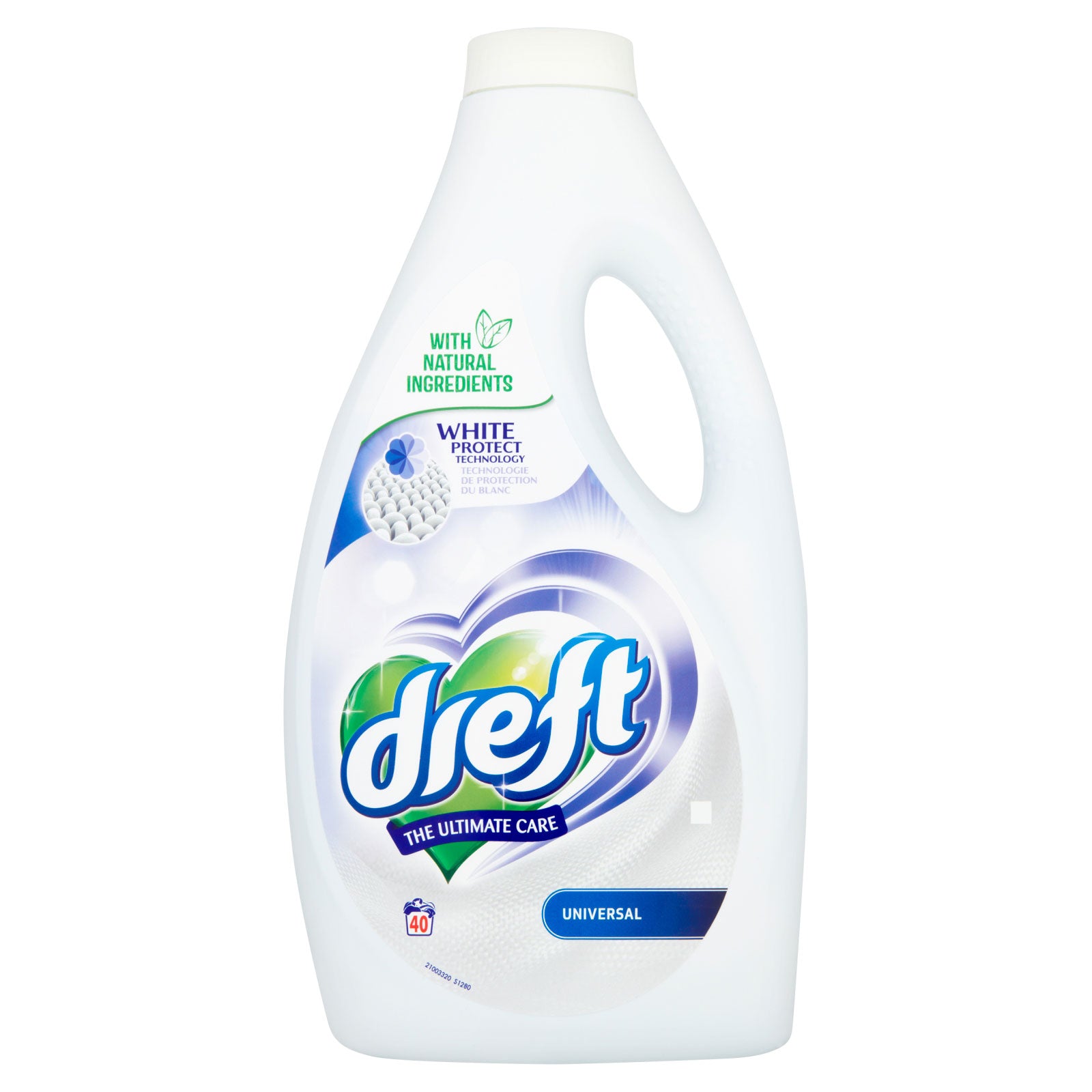 Dreft Laundry Liquid White 40 Wash 2.2L