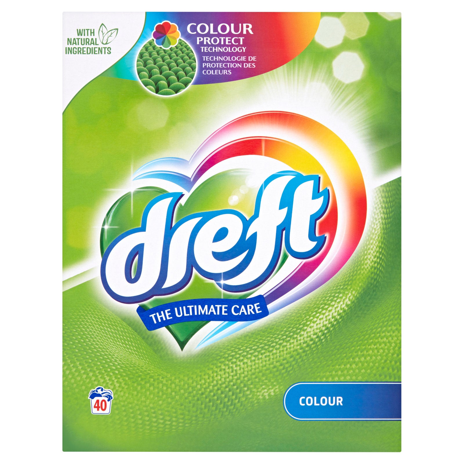 Dreft Laundry Powder Colour 40 Wash, 2.8Kg