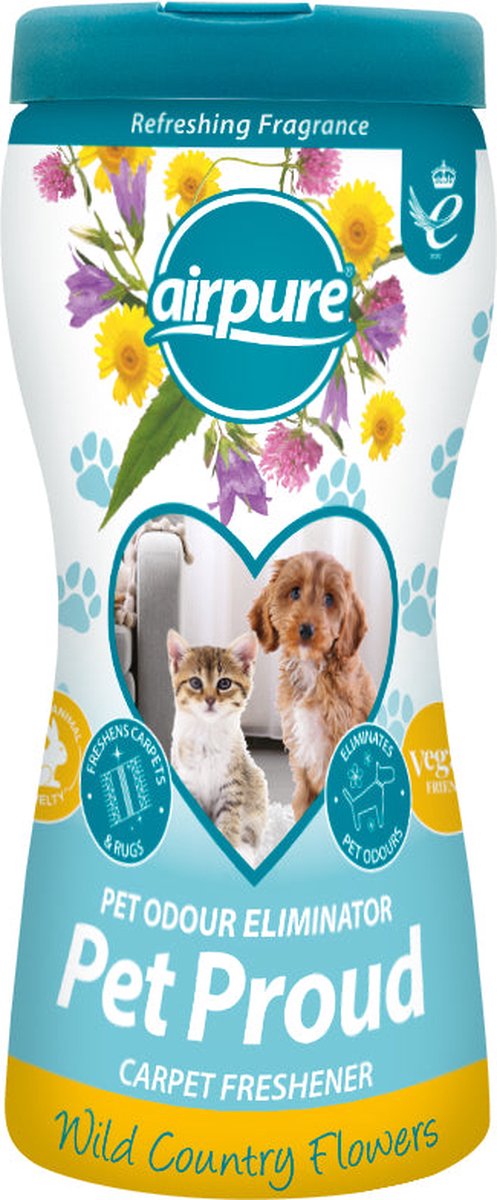 Airpure Pet Proud Carpet Freshener 500g