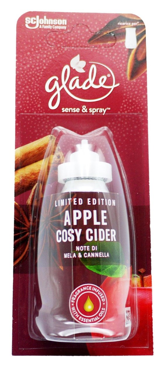 Glade Sense & Spray Apple Cosy Cider Airfreshner Refill