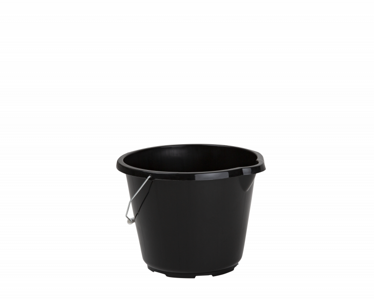 Eden 12L General Purpose Bucket Black