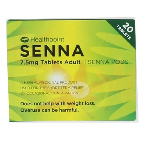 HEALTH POINT 20 Senna 7.5mg Tablets Adults