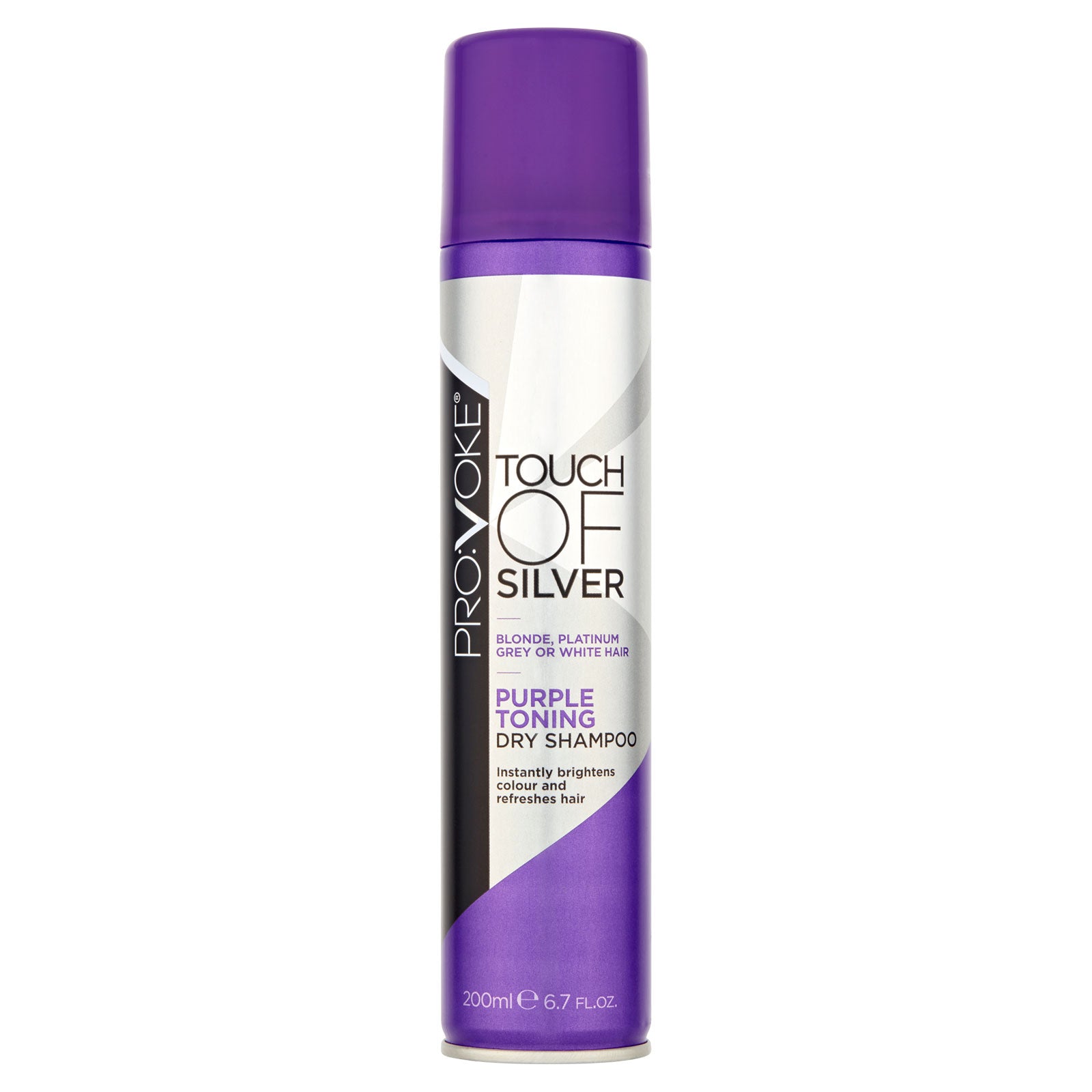 Provoke Dry Shampoo Touch Of Silver Purple 270ml