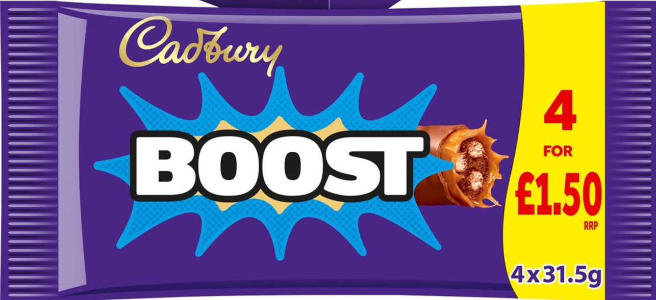 Cadbury Boost Chocolate 126g