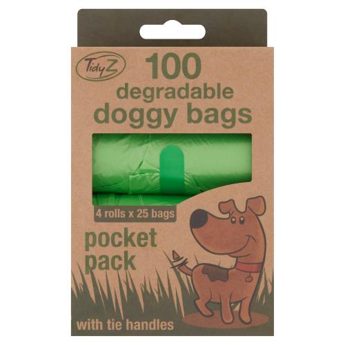 Tidyz 100 Degradable dog Poop Bags