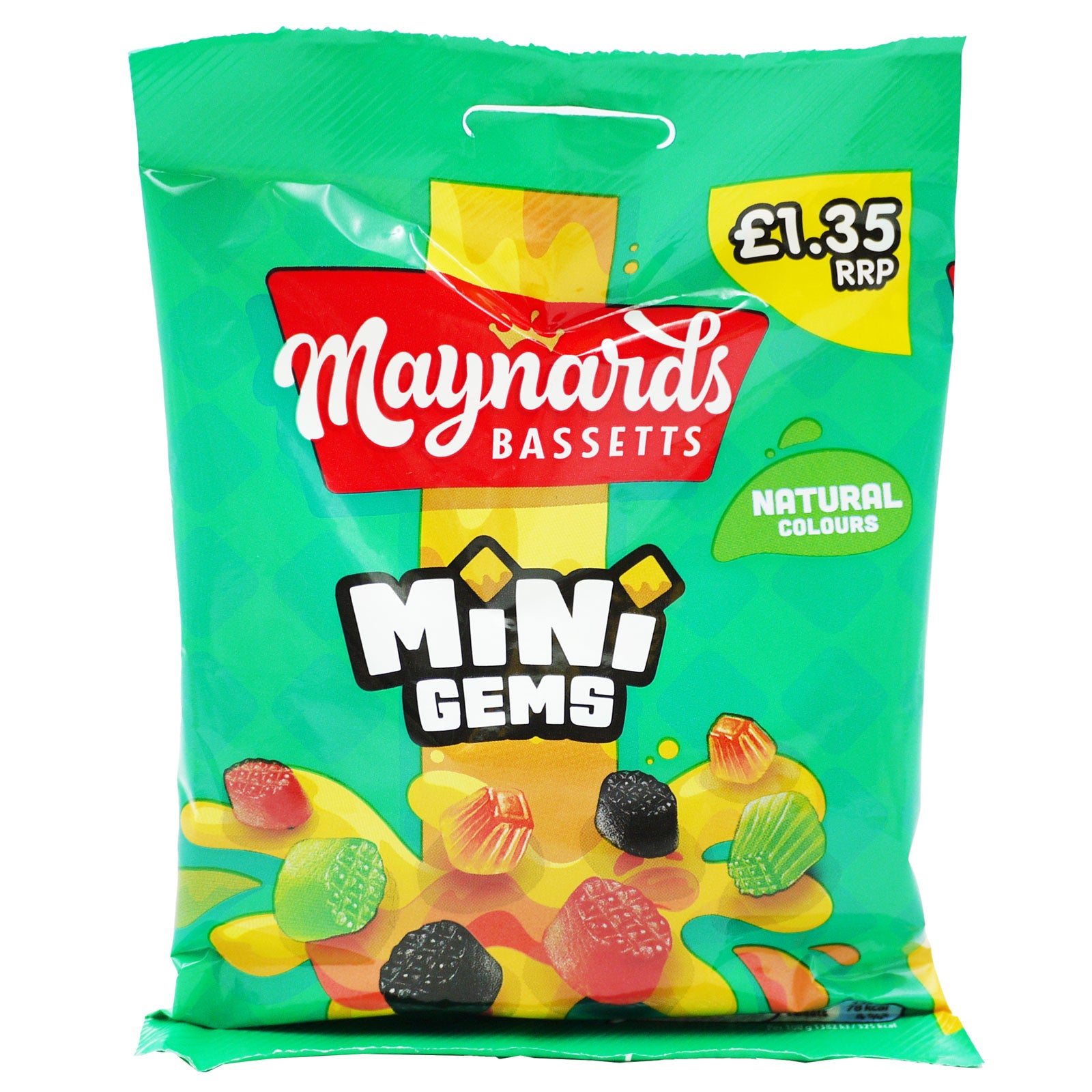 Maynards Bassetts Mini Gems 130G