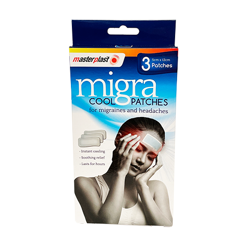 MASTERPLAST MIGRA COOL PATCHES 3 PACK