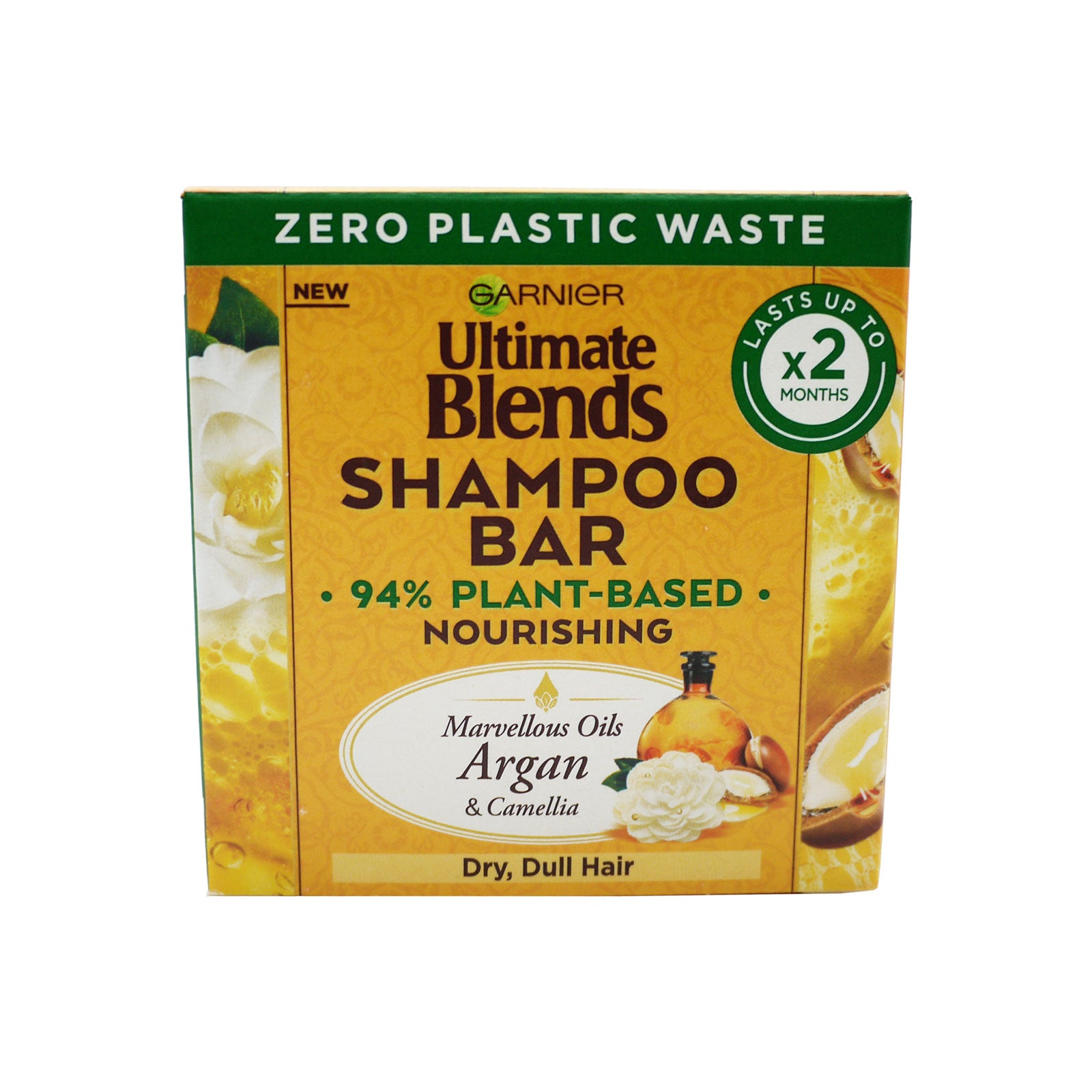 Garnier Ultimate Blends Shampoo Bar Argan Oil 60g