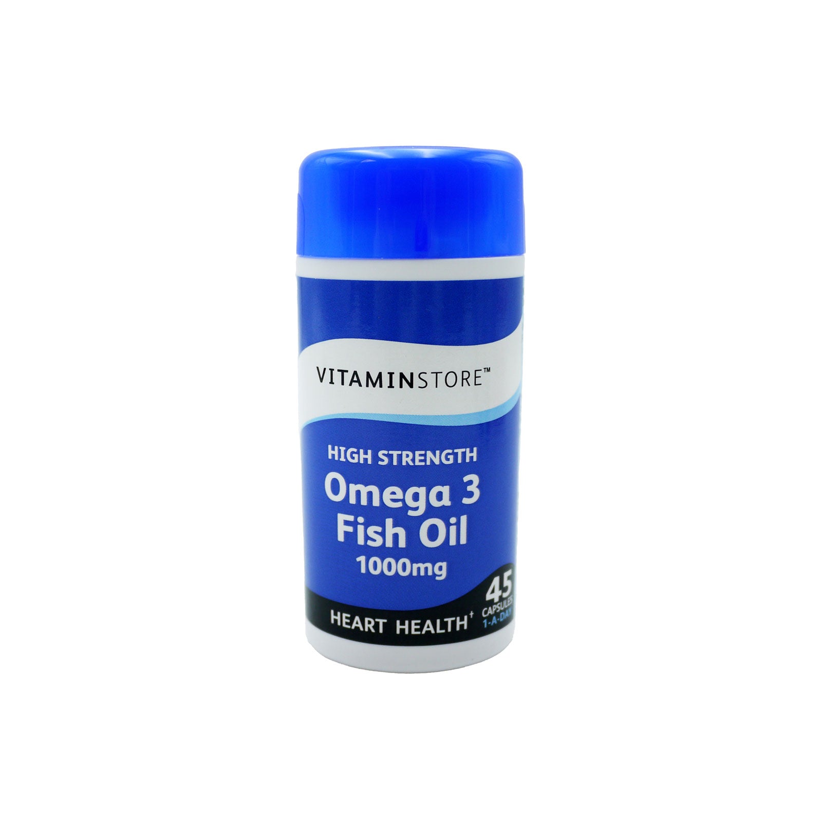 Vitamin Store High Strength Omega 3 Fish Oil 1000mg 45 Capsules