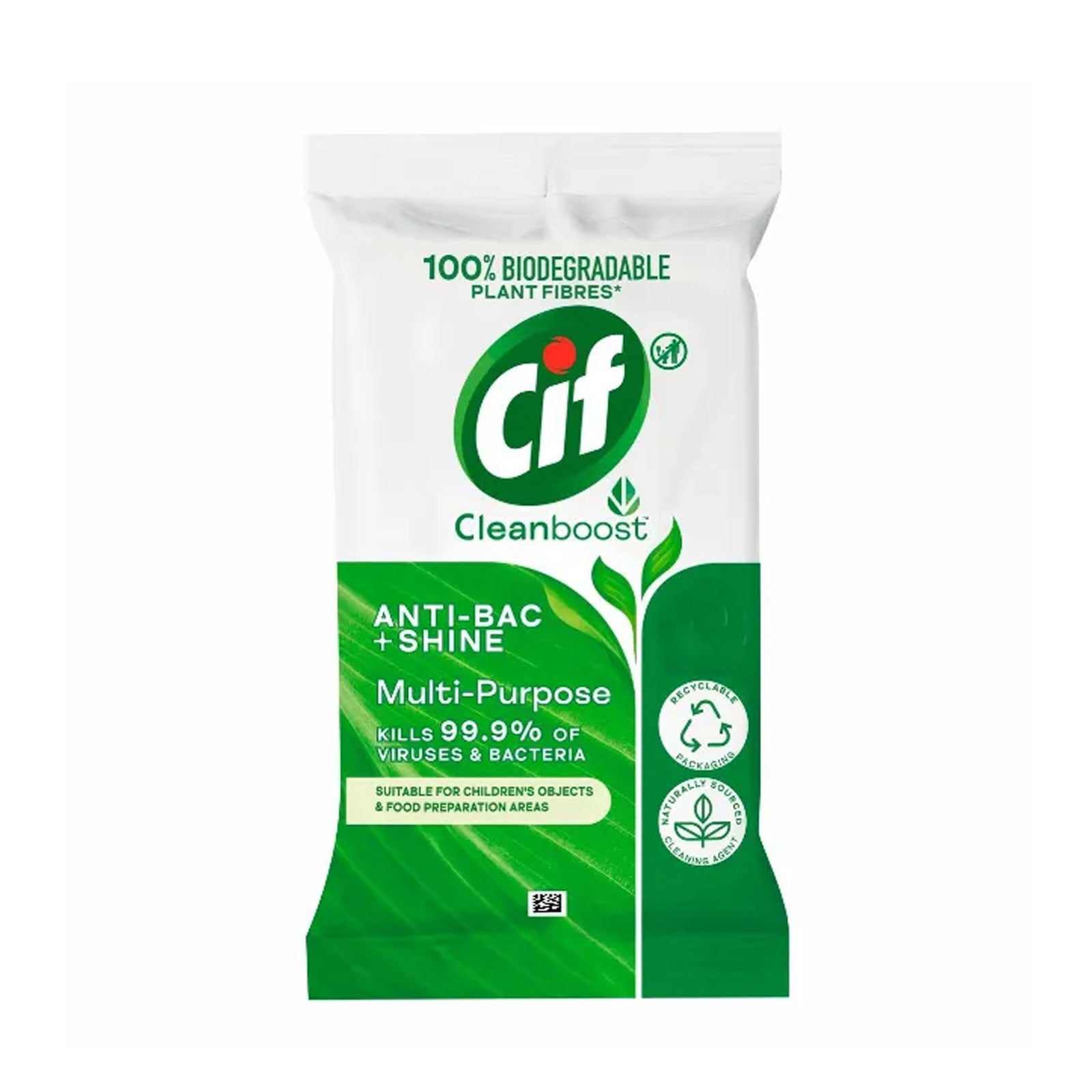 Cif Mutli-Purpose Biodegradable Wipes 28 Sheets