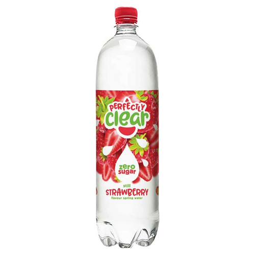 Perfectly Clear Still Strawberry Flavour Spring Water 500ml