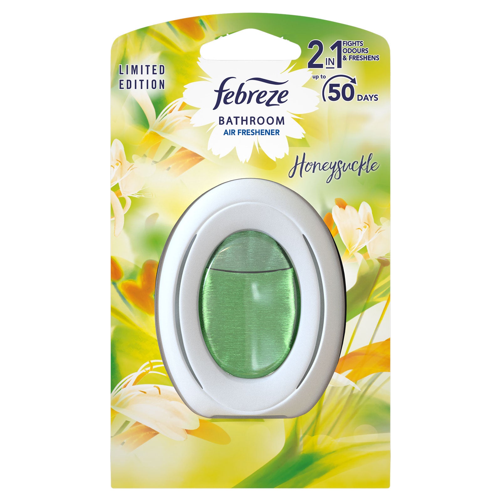 Febreze Bathroom Air Freshener Honey Suckle 2in1