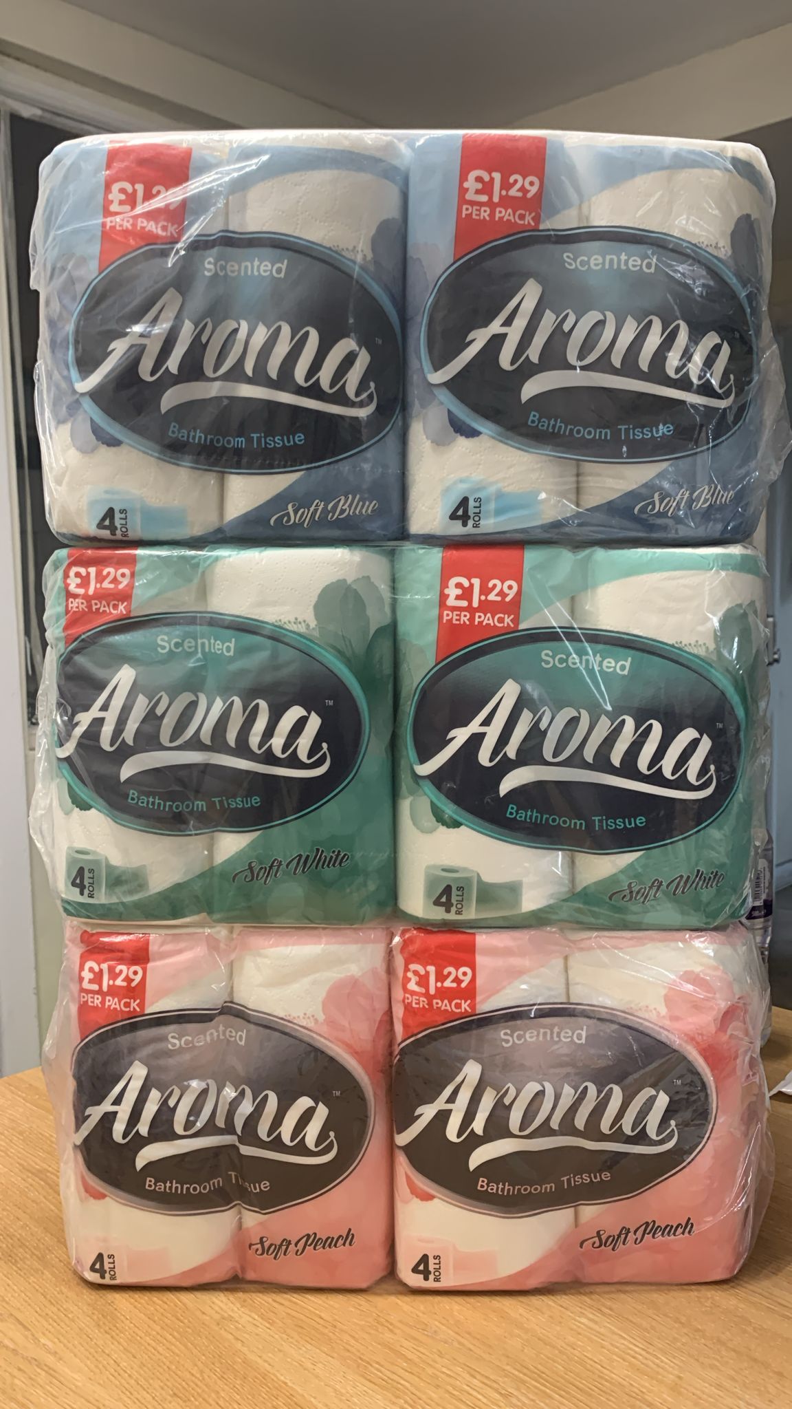 10 x Aroma toilet Rolls 4pk, - Premium Quality Tissue Online - Product Image