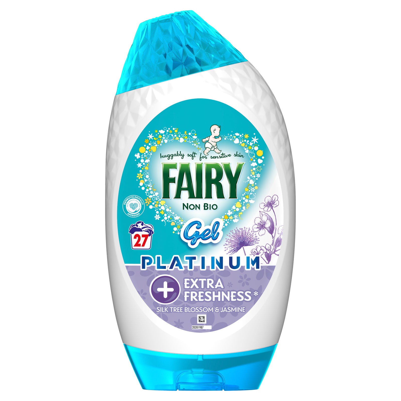 Fairy Non Bio Gel Platinum Extra Freshness 27 Washes