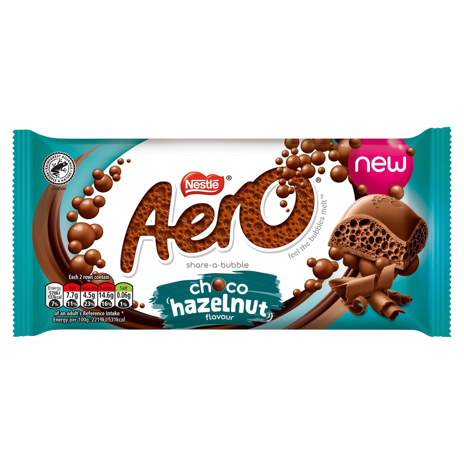 Aero Choco Hazelnut Flavour 90g