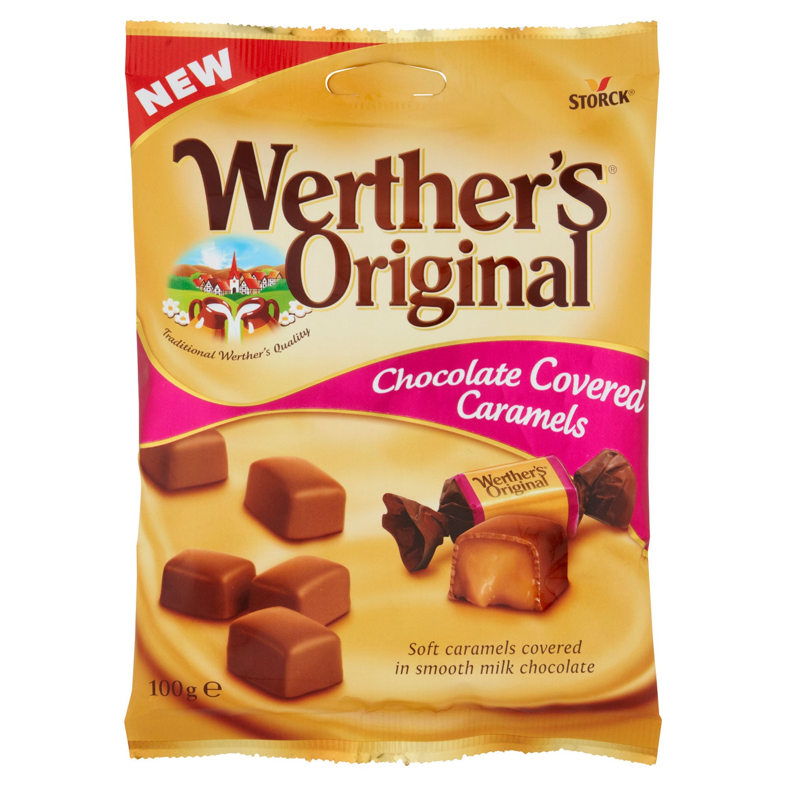 Werther's Original Chocolate Covered Caramels 100g