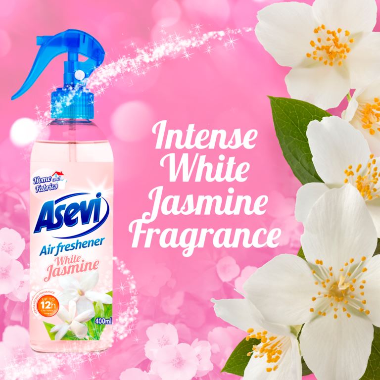 Asevi Air & Fabric Freshener 400ml (Scent Options)