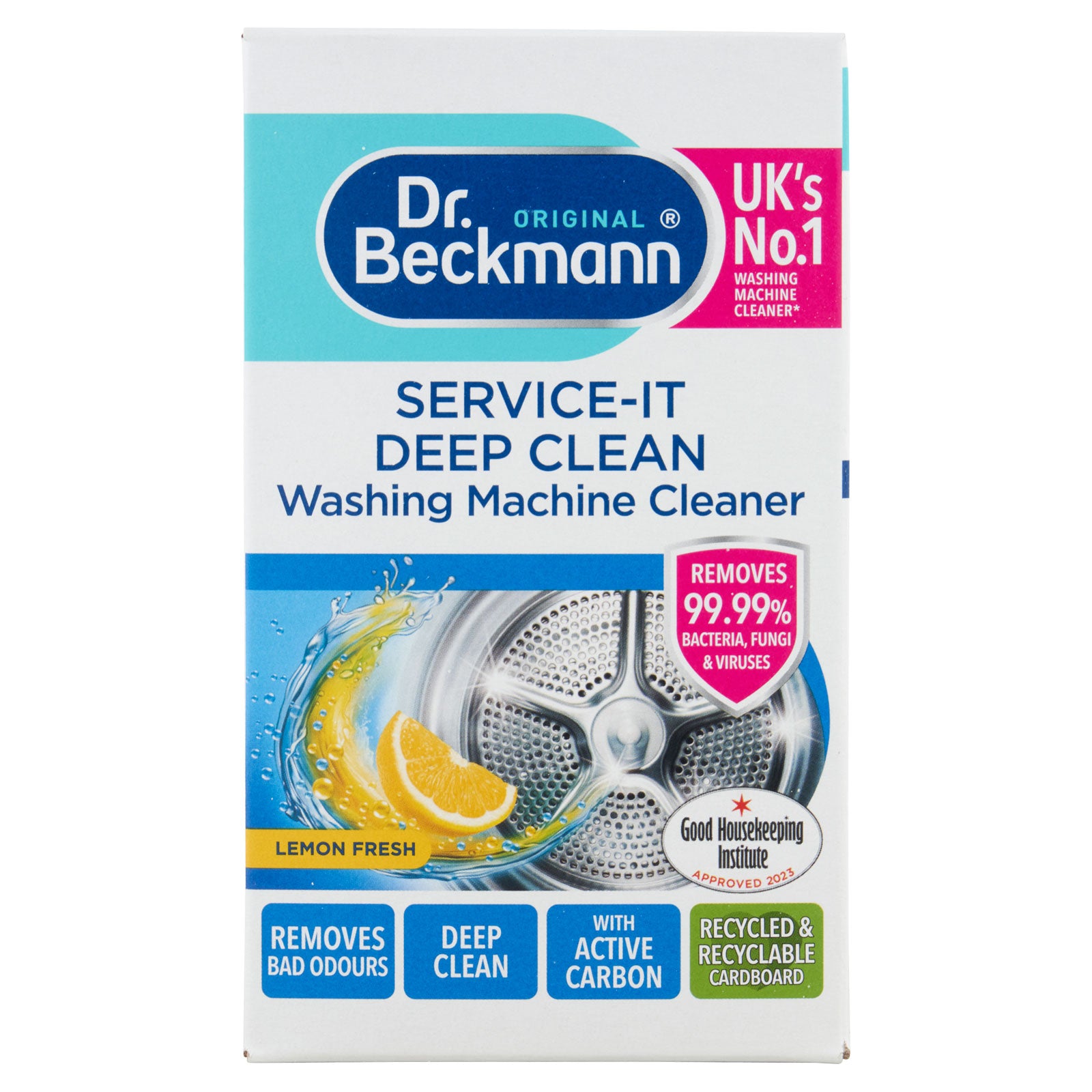 Dr.Beckmann Original Service-IT Deep Clean Washing Machine Cleaner 250g