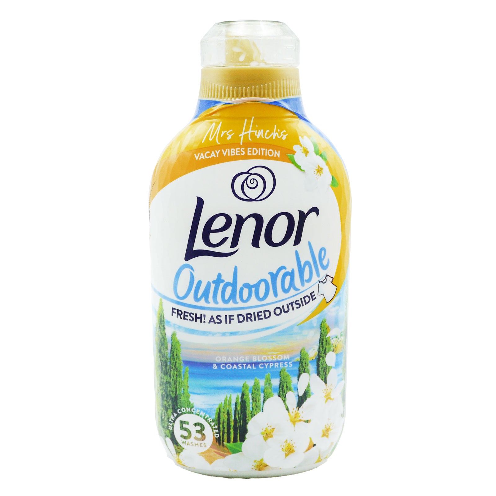 Lenor Outdoorable Mrs Hinch Vacay Vibes Fabric Conditioner, 53 Washes