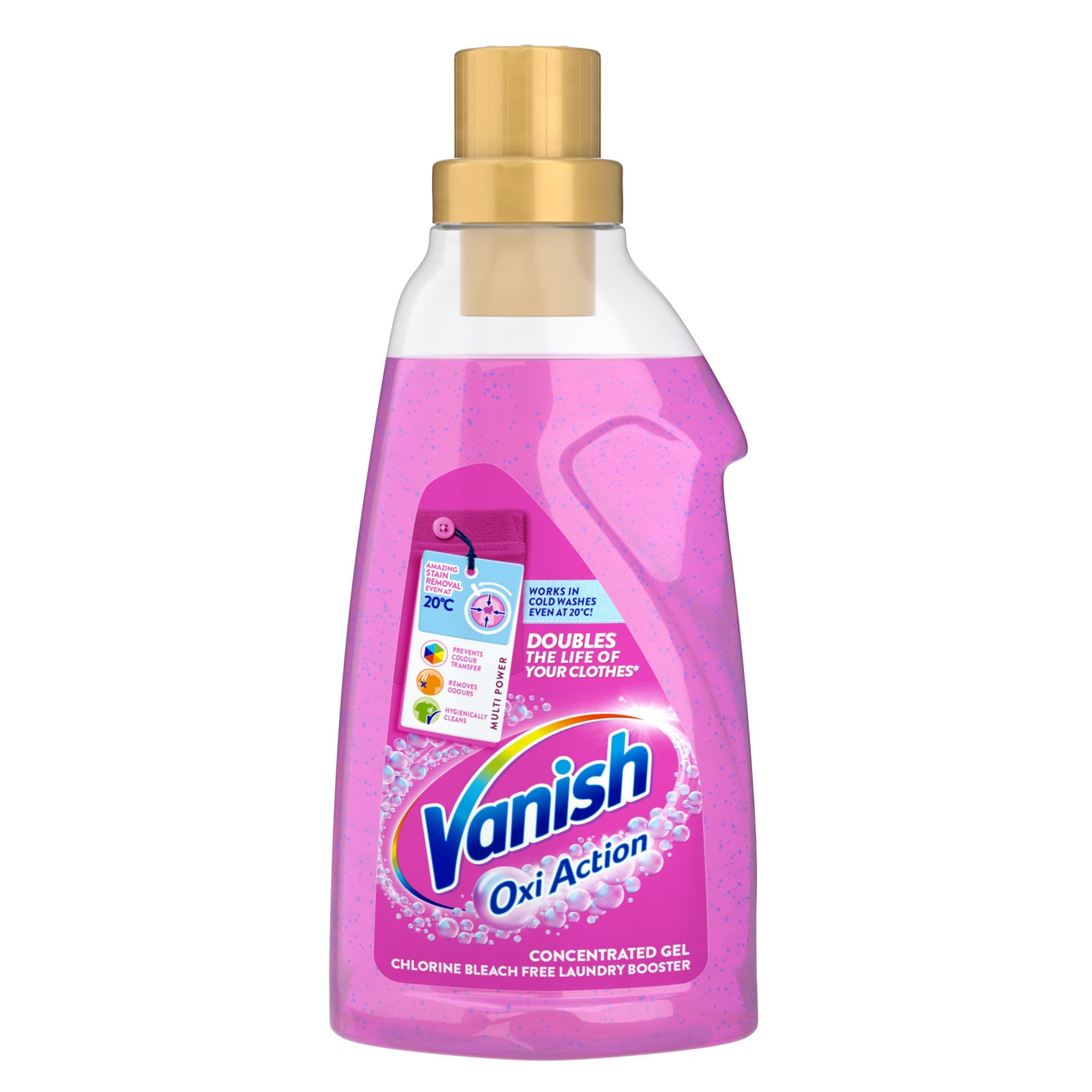 Vanish Gel Oxi Action Pink Concentrated Gel 750ml