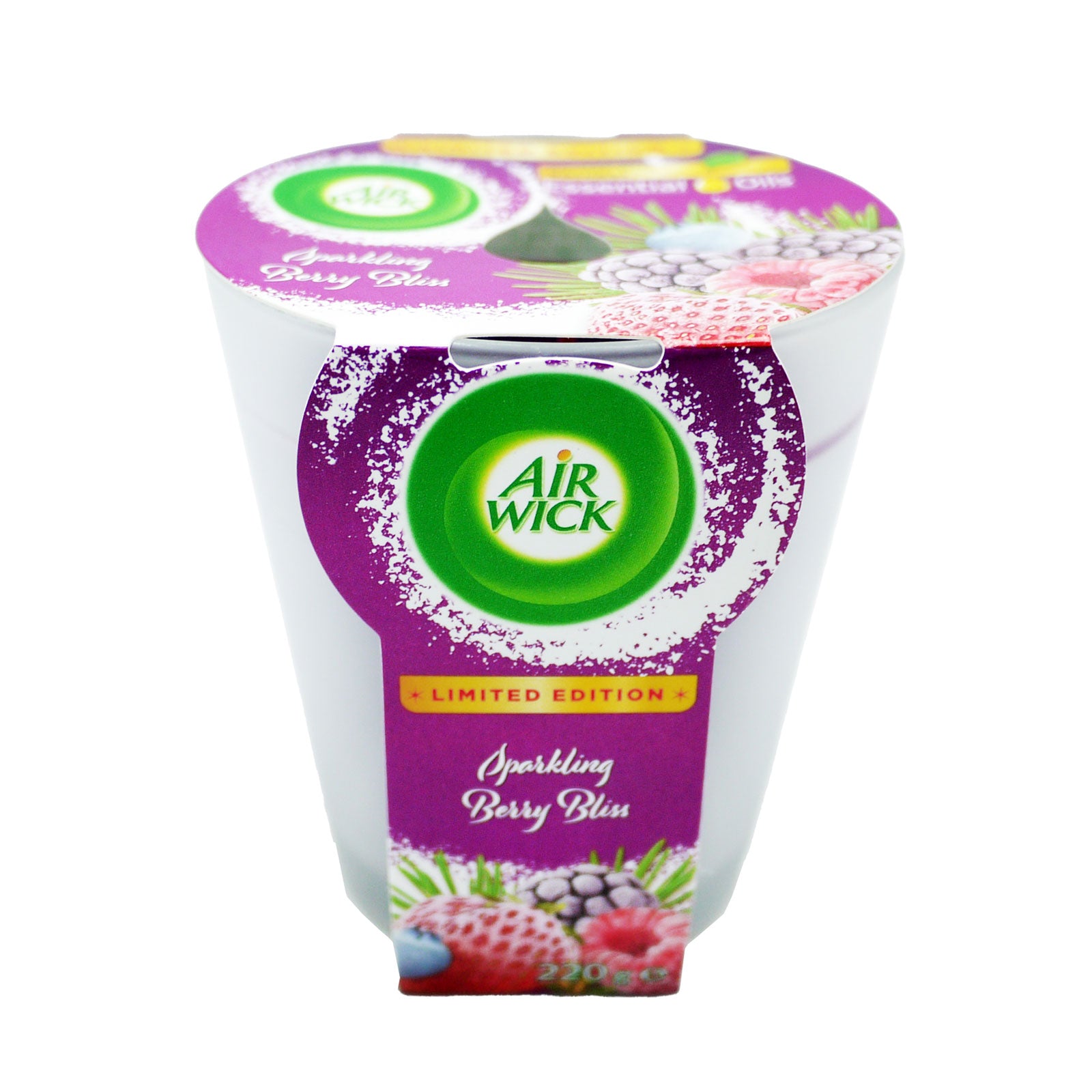 Airwick Sparkling Berry Candle 220g