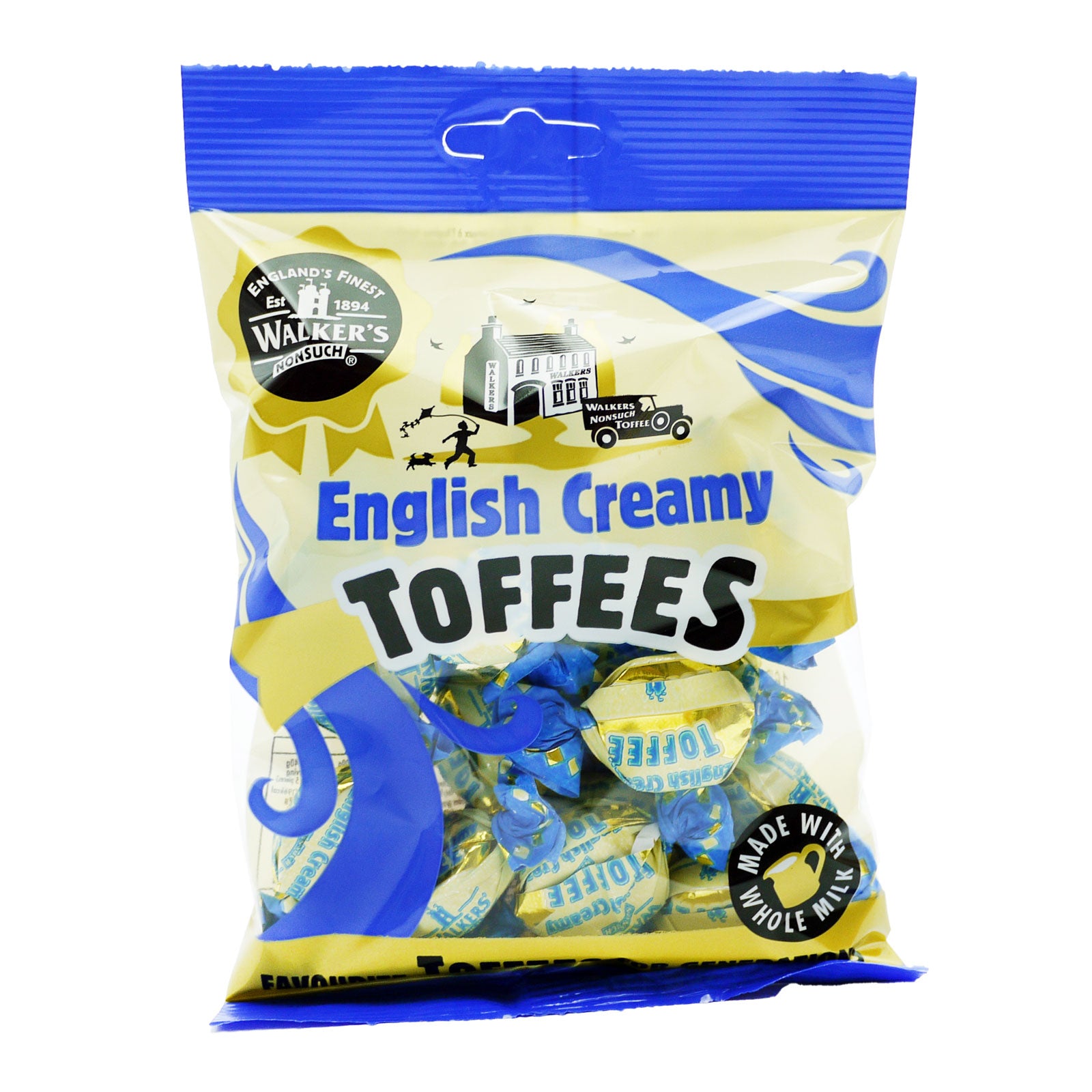 Walker's Egnlish Creamy Toffees 150g