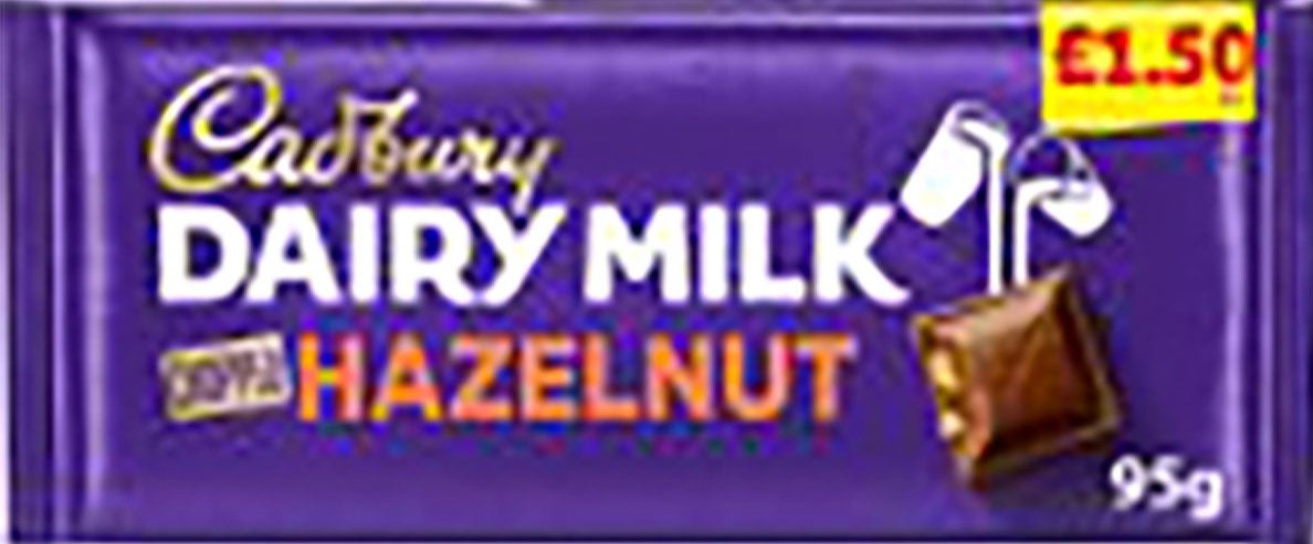 Cadbury Dairy Milk Hazelnut Chocolate 95g