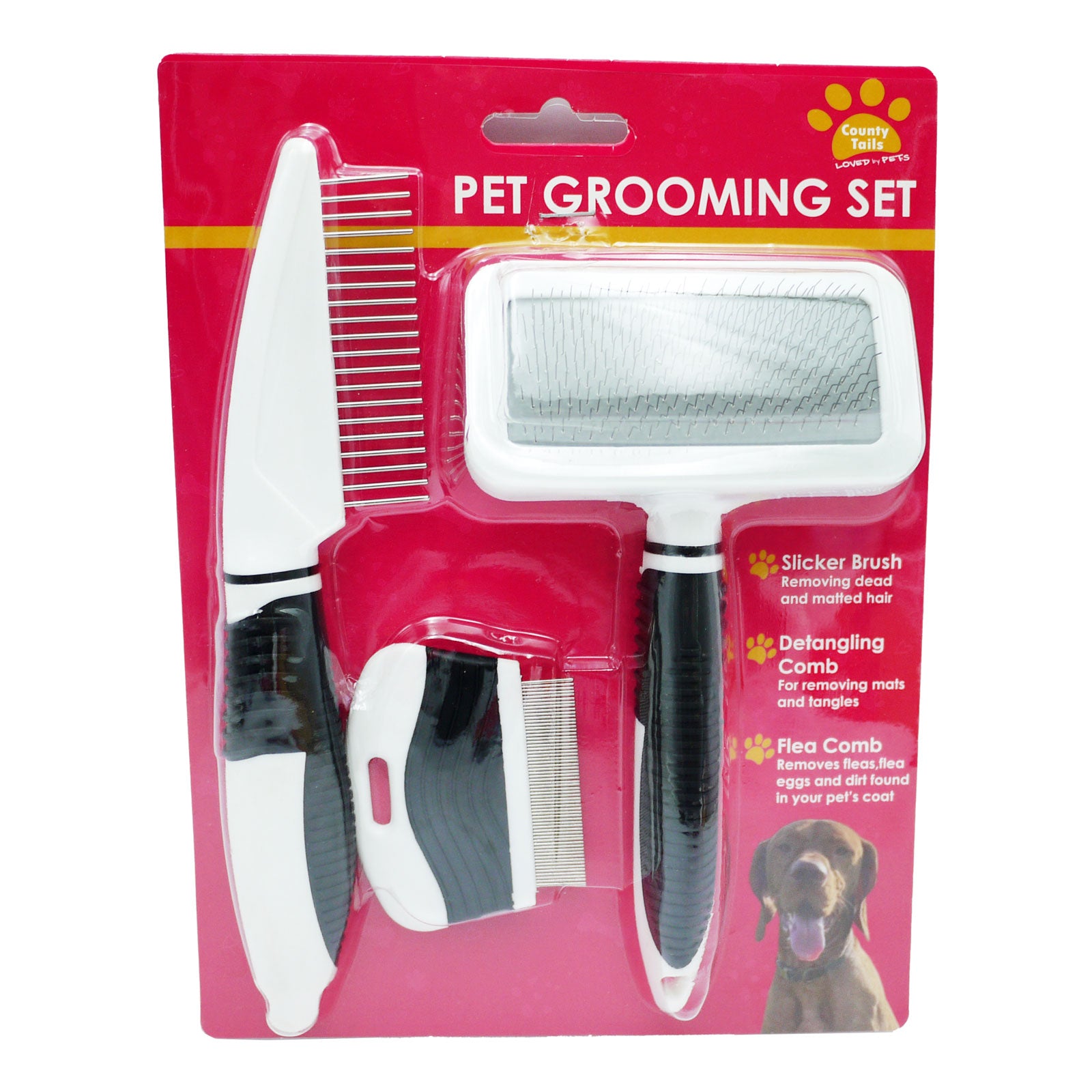 County Tails Pet Grooming Set