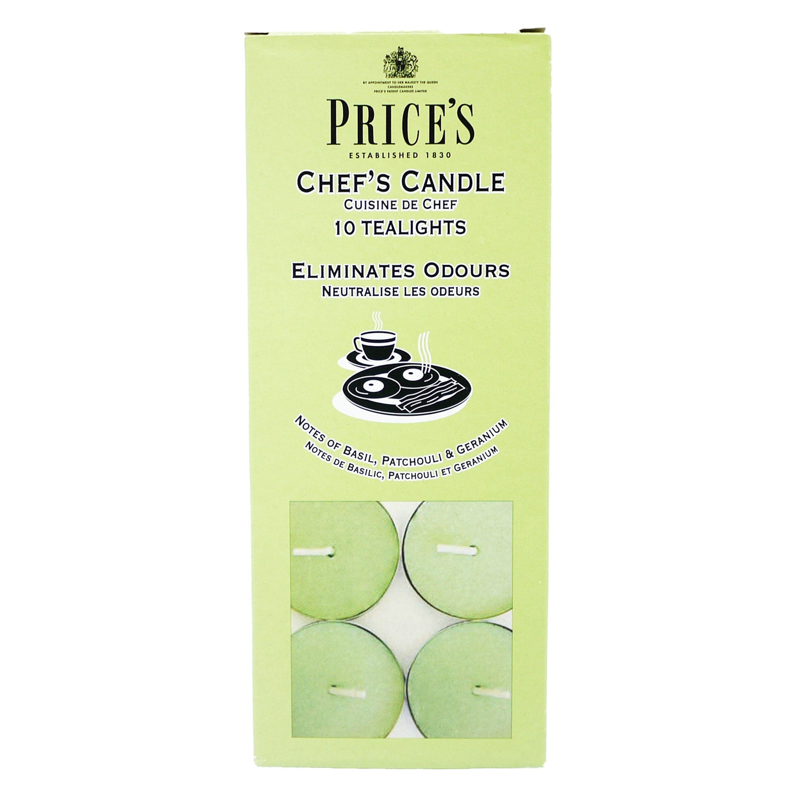 Price's Chef's Candle 10 Tealights