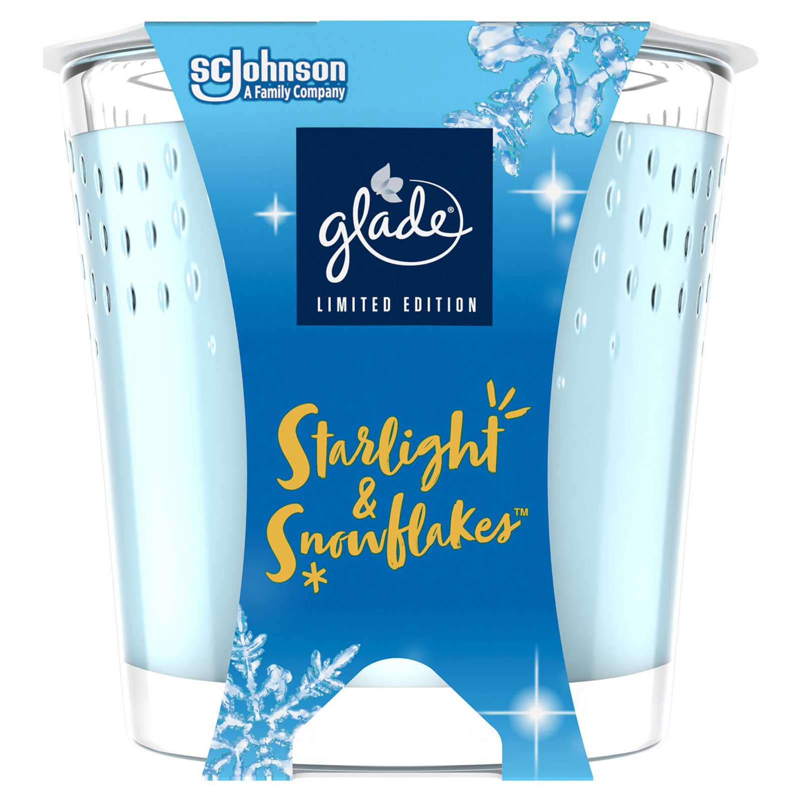 Glade Staelight & Snowflaker Jar Candle 129g