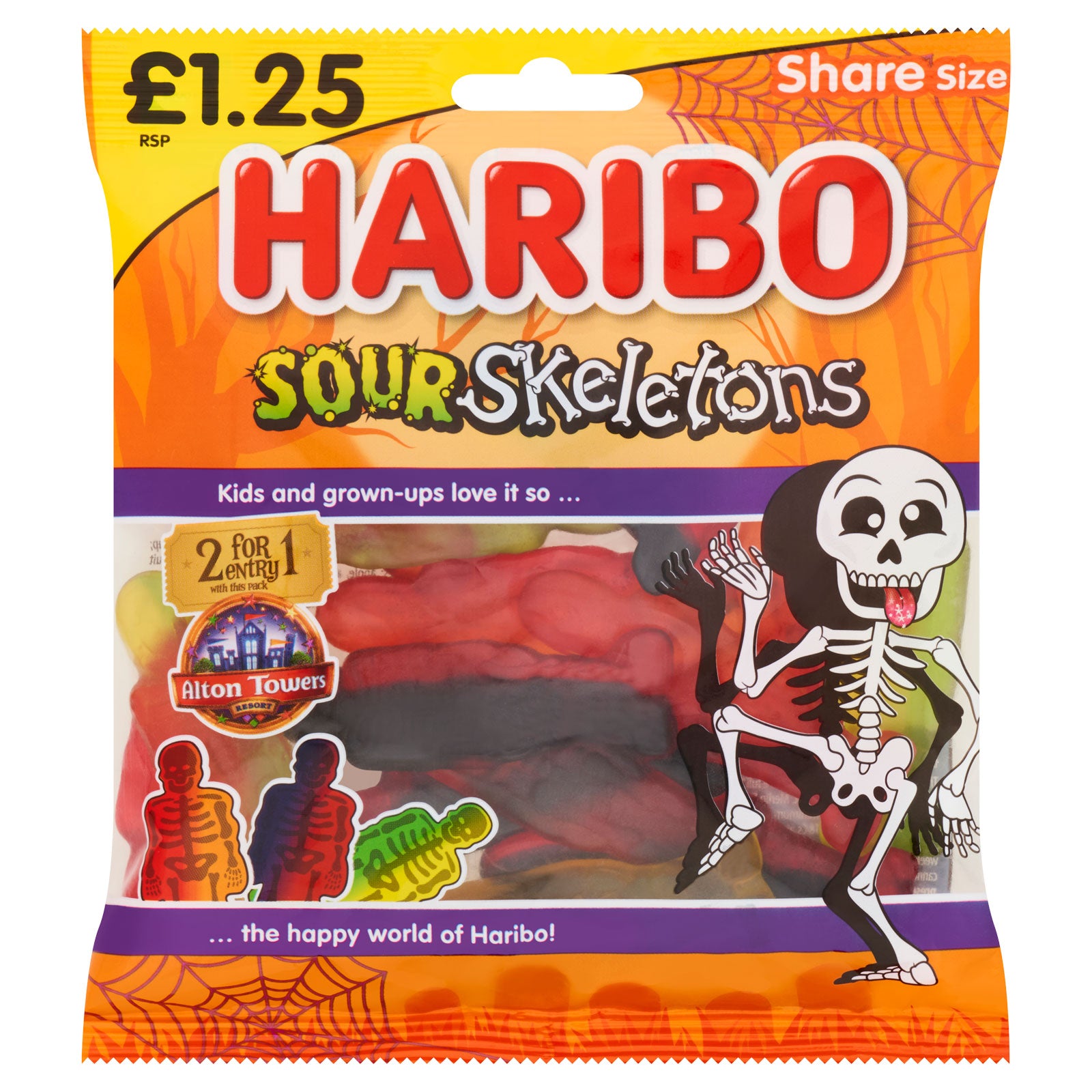 Haribo Sour Skeletons Chews