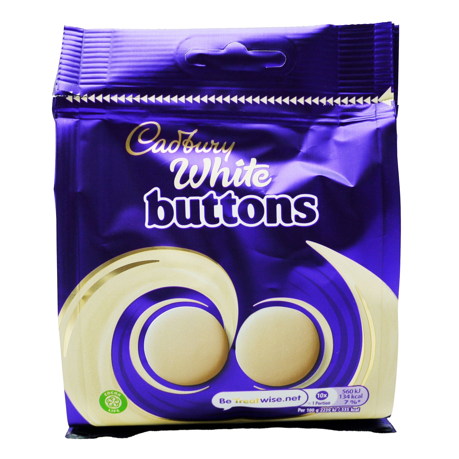 Cadbury White Buttons 85g