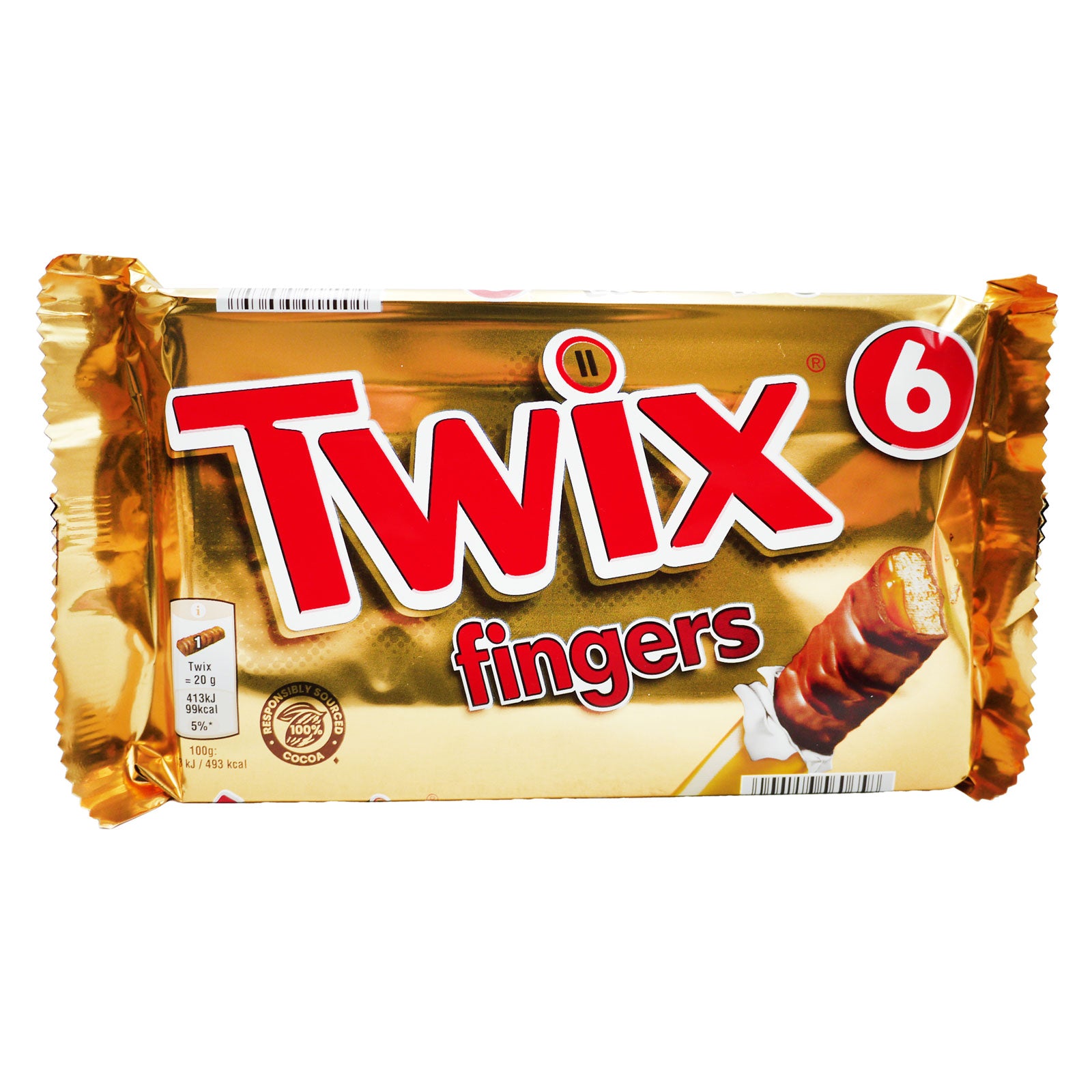 Twix Fingers Chocolates 6 Pack