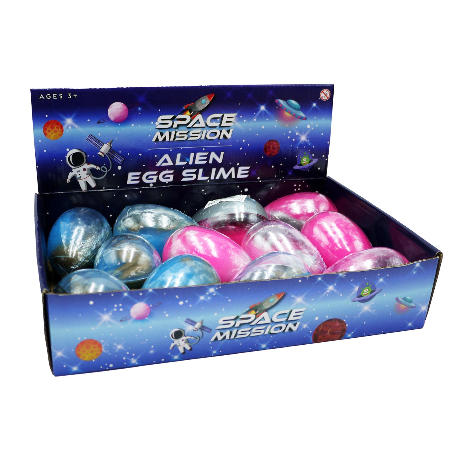 Space Mission Allien Egg Slime Toy