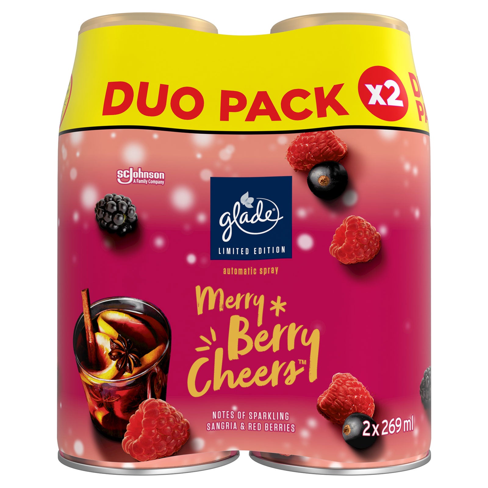 Glade Merry Berry Cheers 2 Pack