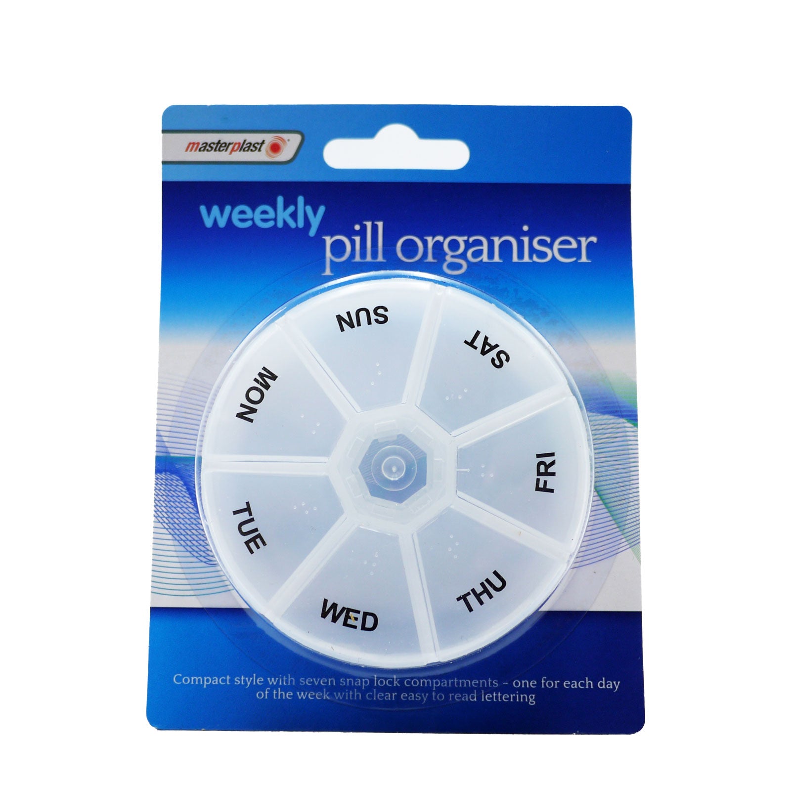 Master Plast Weekly Pill Organiser