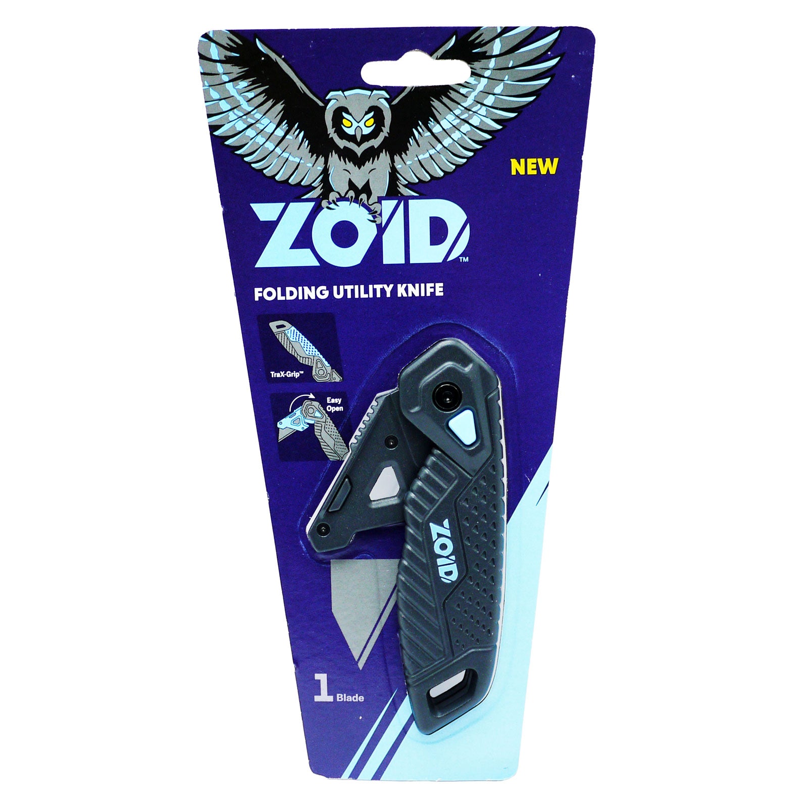 Zoid Folding Knife Trax Grip Powercoat (c)