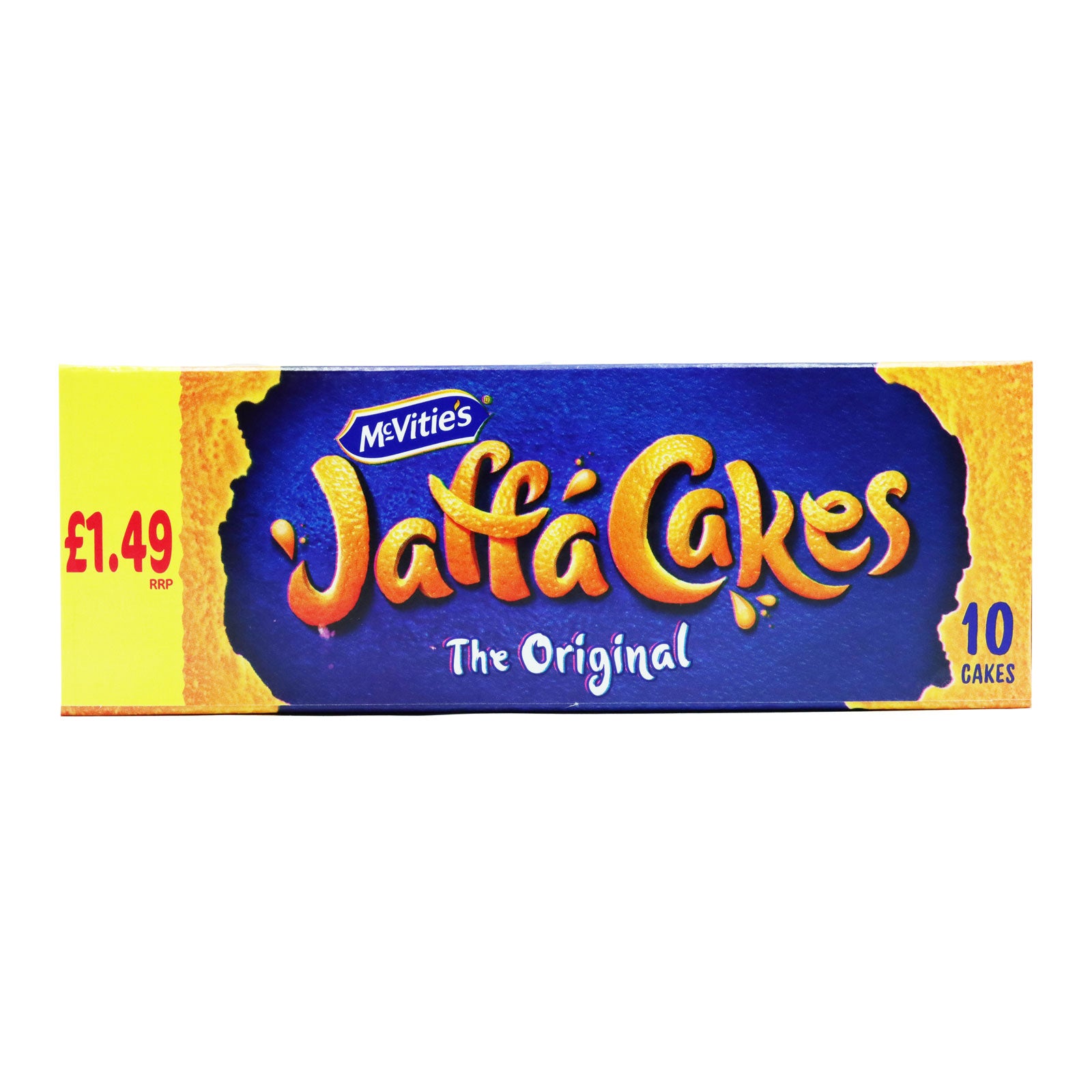 McVitie's Jaffa 10 cakes PMP £1.25, 110g