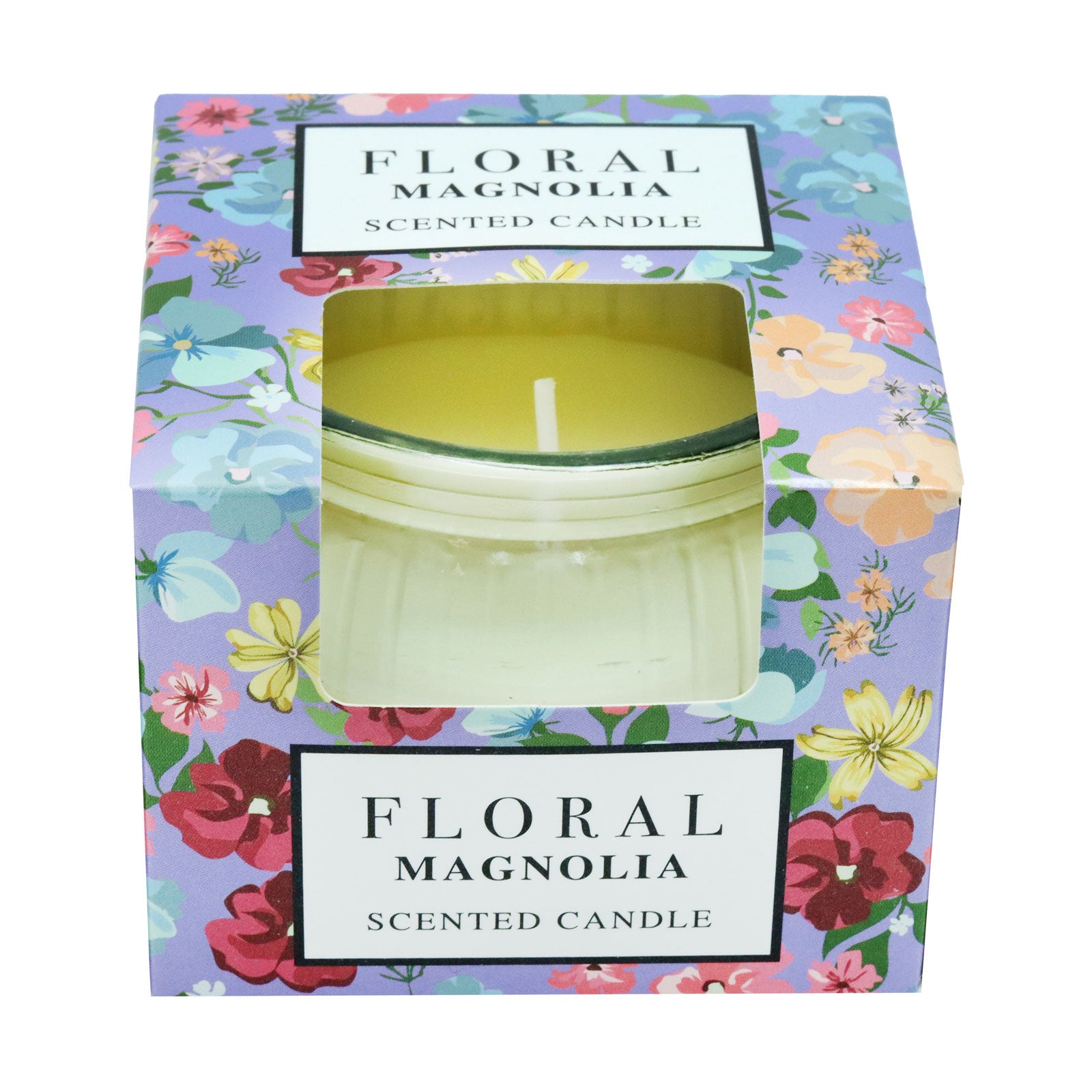 Floral Boxed Candle Magnolia